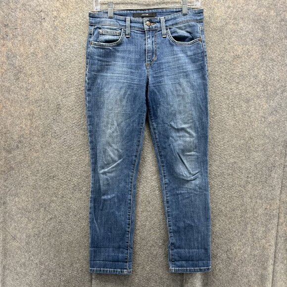 Joes Jeans Womens 26 Blue Gracie Denim Cutoff Raw Hem Distressed Frayed - Picture 1 of 10